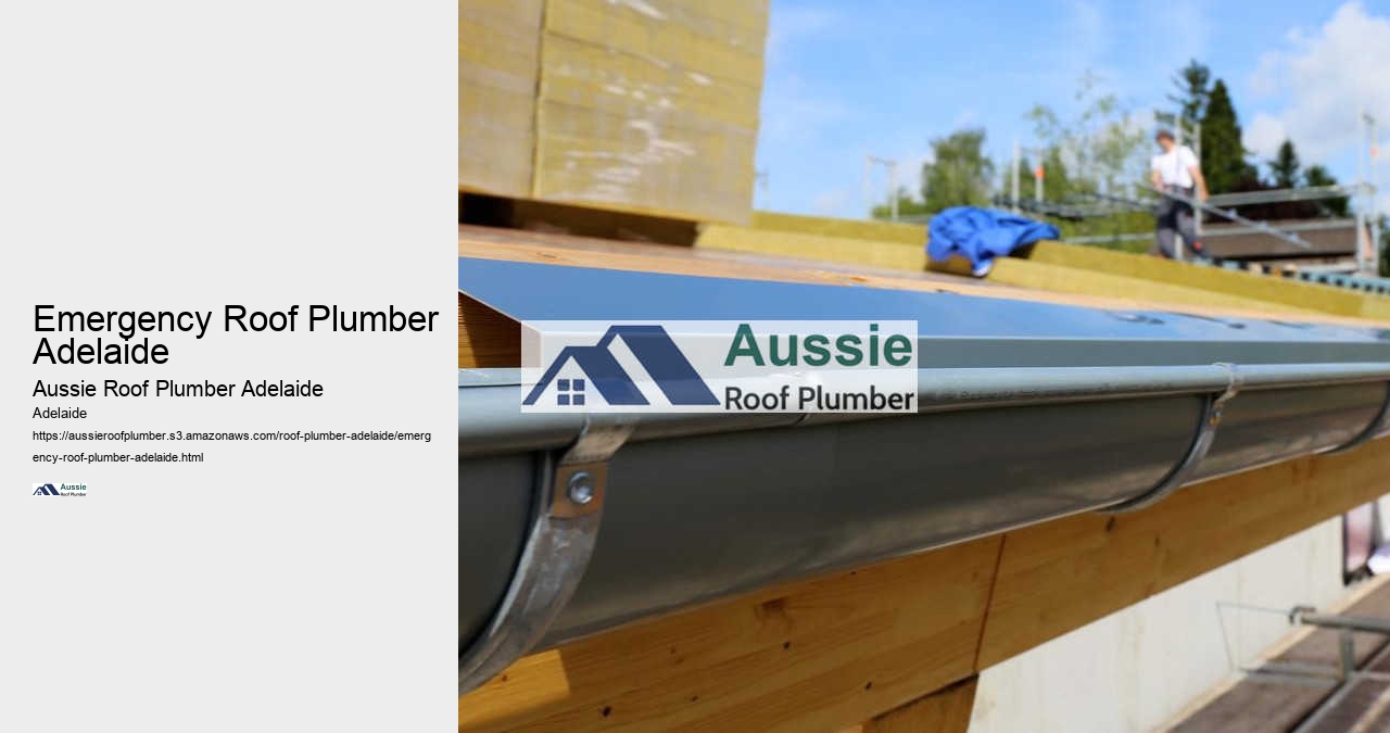 Emergency Roof Plumber Adelaide